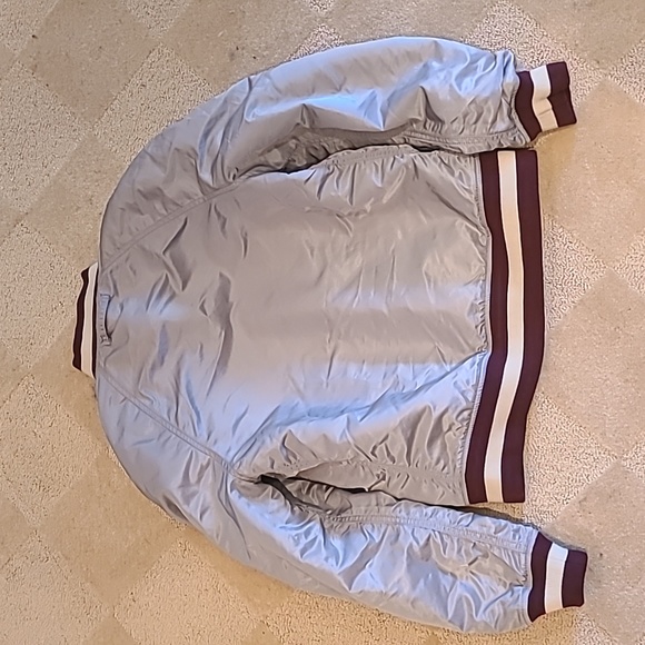 Alpha Industries Pink Maroon Bomber Jacket, Sz S - Picture 5 of 9